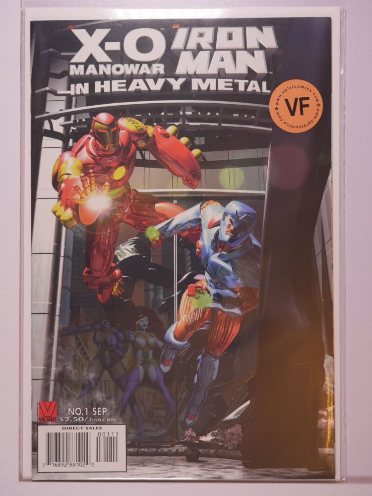 X-O MANOWAR IRON MAN IN HEAVY METAL (1996) Volume 1: # 0001 VF