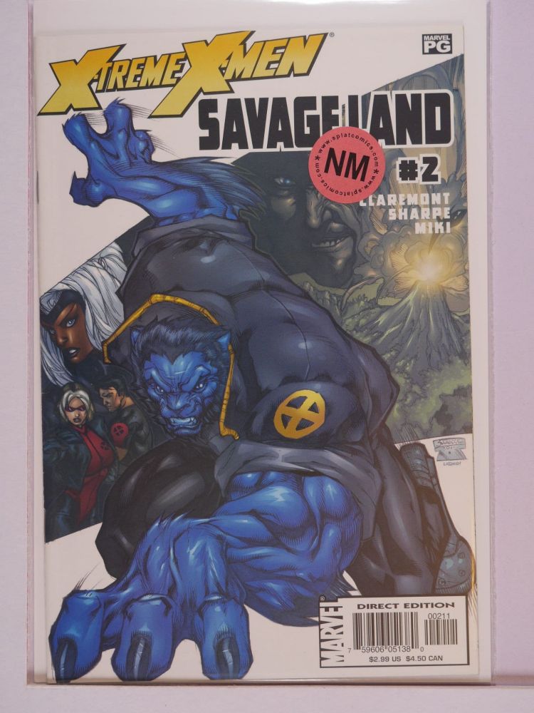 X-TREME X-MEN SAVAGE LAND (2001) Volume 1: # 0002 NM