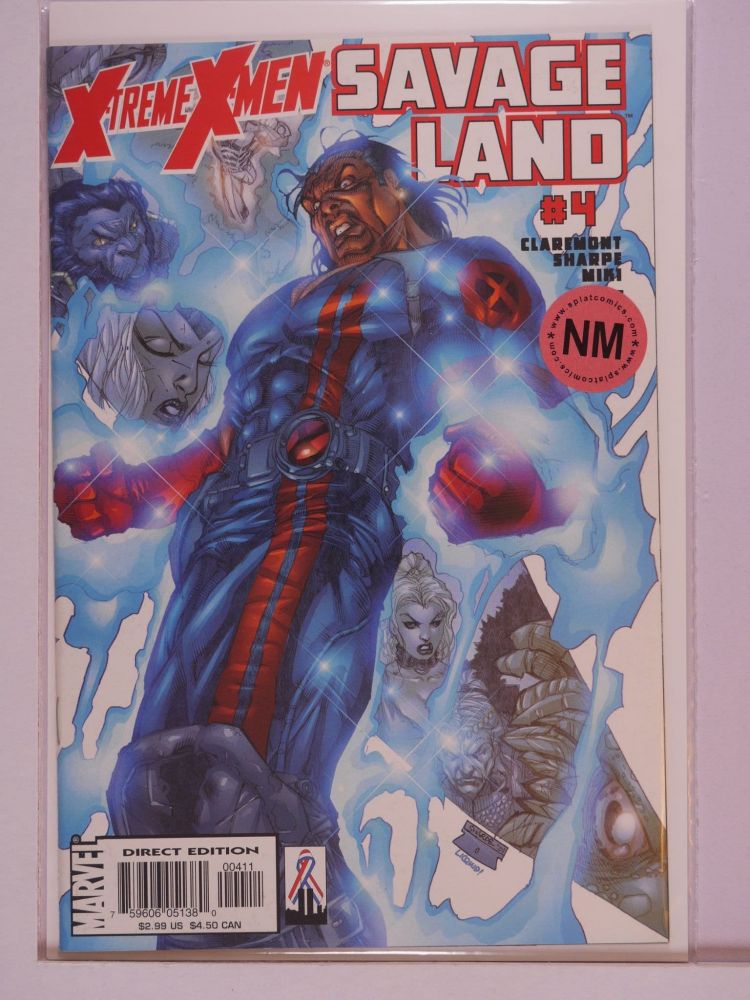 X-TREME X-MEN SAVAGE LAND (2001) Volume 1: # 0004 NM